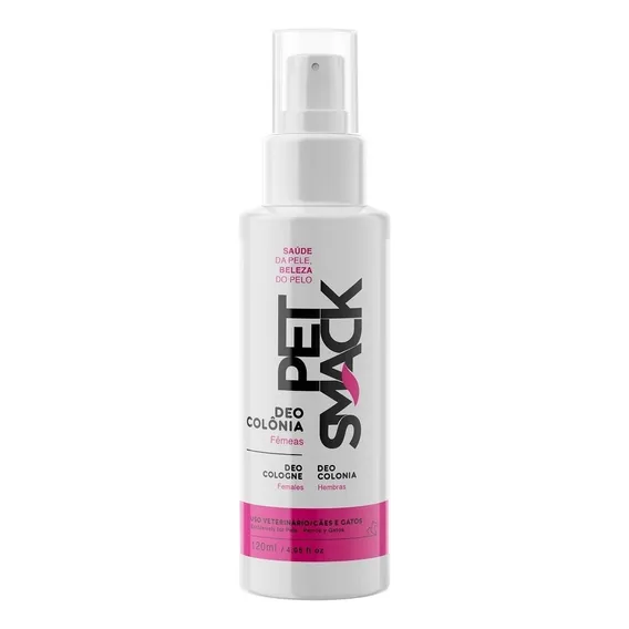 Deocolônia Pet Smack Inspirado Glow Cães Gatos Fêmeas 120ml Foto 1