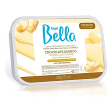 Depil Bella Cera Depilat贸ria Chocolate Branco 200g Foto mini 1