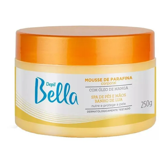 Depil Bella Mousse Hidratante De Parafina Manga 250g Foto 1