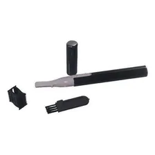 Depilador Aparador Facial Pelos Sobrancelhas Nariz Masculino Cor Preto Foto mini  2