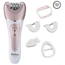 Depilador Aqua Deluxe Philco Bivolt Cor Rosa 110V/220V Foto mini 2