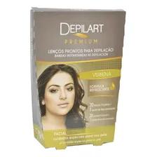 Depilart Folhas Prontas Facial Verbena 20 Folhas Foto mini 1