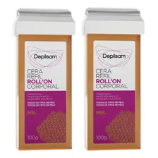 Depilsam Cera Refil Roll On Mel 100g Foto mini 3