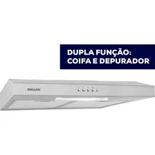 Depurador Slim Dps161ix 60cm 3 Velocidades Inox Suggar 110v 127V Foto mini 1