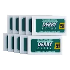 Derby Extra Platinum Tubo Kit C/500 - 10 tubos C/50 Lâminas Foto mini  2