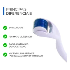 Derma Roller Smart Microagulhamento Gr 2,00mm C/ 540 Agulhas Foto mini 4