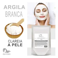 Dermare Argila Branca Máscara facial para pele 1kg Foto mini 2