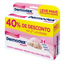 Dermodex Prevent Creme 60g Contém 2 Unidades 120g Total Foto mini 1