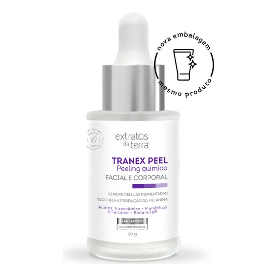 Dermolight Tranex Peel Peeling Químico 30g Extratos Da Terra Todo tipo de pele Foto 1