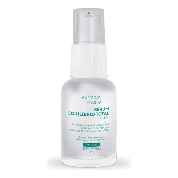 Dermosoft Antiacne Sérum EquilÃbrio Total 30g Extratos da Terra Foto 1