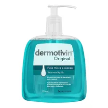 Dermotivin original sabonete líquido facial pele mista 300ml Foto mini 1