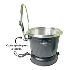Derretedeira Chocolate Banho Maria Fondue Rechaud Elétrica 220V Foto mini 2