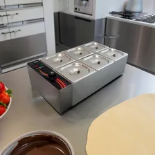 Derretedeira Elétrica Gourmet Zepper 6 Cubas Zpchg06 Foto mini  3