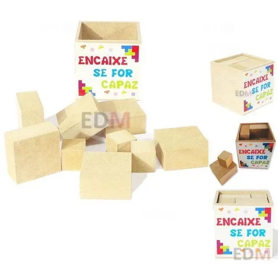 Desafio Encaixe Se For Capaz - Caixa Mistica Puzzle - Enigma Foto 1