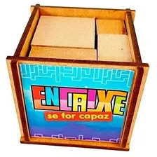 Desafio Encaixe Se For Capaz - Caixa Mistica Puzzle - Enigma Foto mini  3