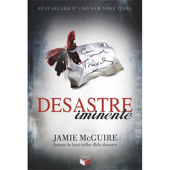 Desastre iminente (Vol. 2 Belo Desastre), de McGuire, Jamie. Belo desastre (2), vol. 2. Editorial Verus Editora Ltda., capa mole em português, 2013 Foto 1