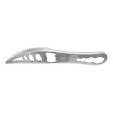 Descamador Escamador De Peixe Albatroz Aço Inox Ft207a 19cm Foto mini 1