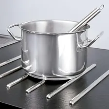 Descanso De Panela 30cm Para Quartzo Auto Adesiva Em Inox Foto mini 4