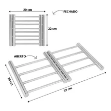 Descanso Para Panela Em Inox Extensivel Amigold Foto mini 4