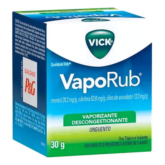 Descongestionante Vick Vaporub Pomada 30g Foto 1