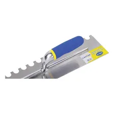 Desempenadeira Aco Castor Dentada Em U 10x40cm 426 Foto mini 3