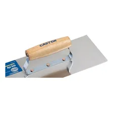 Desempenadeira Aco Castor Para Gesso 12x30cm 222 Foto mini 3