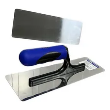 Desempenadeira Aço Inox Lisa Retangular Efeito Marmore Roma Foto mini 4