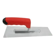 Desempenadeira Inox Para Efeitos Decorativos + Espátula Inox Foto mini 2