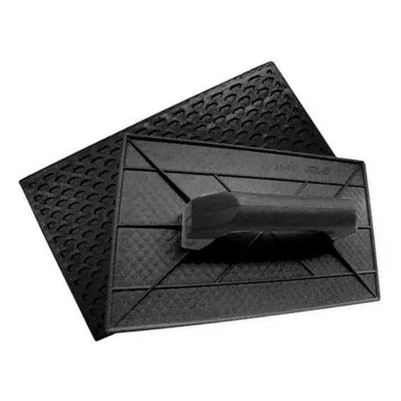 Desempenadeira Plastica Corrugada Preta 15x26cm Beltools Foto 1