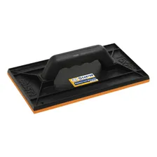 Desempenadeira Plástica Pvc 15x26cm Com Borracha - Castor Foto mini 1