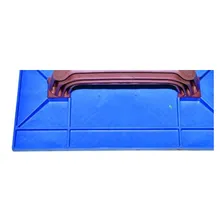 Desempenadeira Pvc Zumplast 15x26 Lisa Azul 2367a Foto mini  2