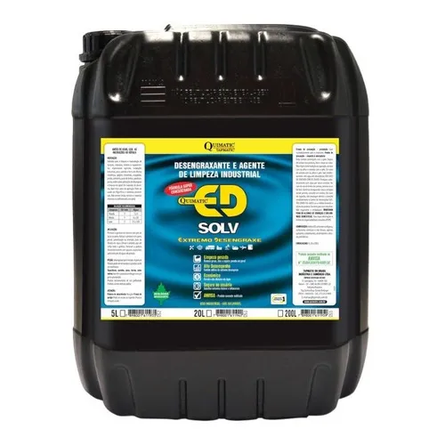Desengraxante Concentrado Ecol贸gico 20l Ed Solv Quimatic Foto 1