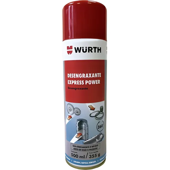Desengraxante Express Power 500ml - Wurth - 893650993 Foto 1
