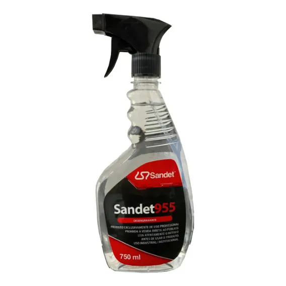 Desengraxante Industrial Em Spray Sandet 955 Limpeza Pesada Foto 1
