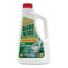 Desentupidor Líquido Diabo Verde 1l Kit 3 Foto mini  2
