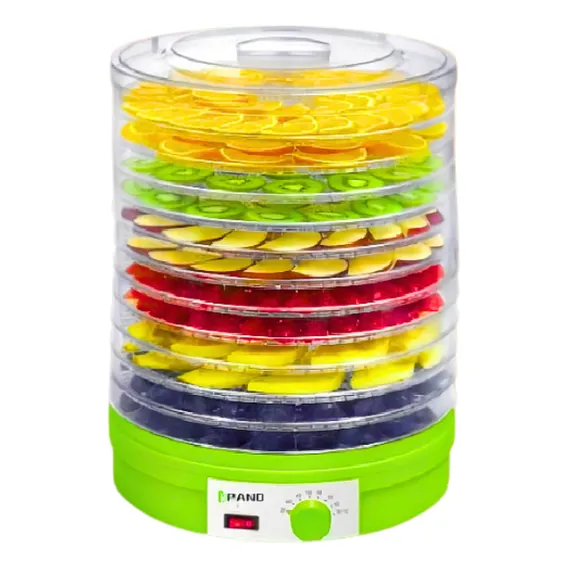 Desidratadora Alimentos Frutas Carne Kd730 12 Bandejas 350w Cor Verde-limão 127v Foto 1
