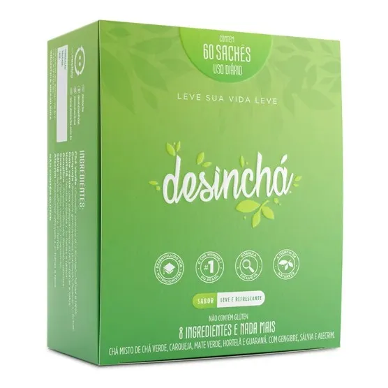 Desinchá 60 Sachês 100% Original Foto 1