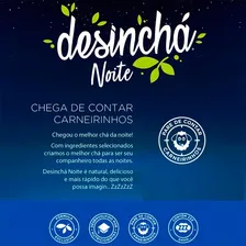 Desinchá chá noite em sachê 90 g 60 u Foto mini  3