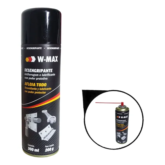 Desingripante Lubrificante Oleo Anti Ferrugem W-max Wurth Foto 1