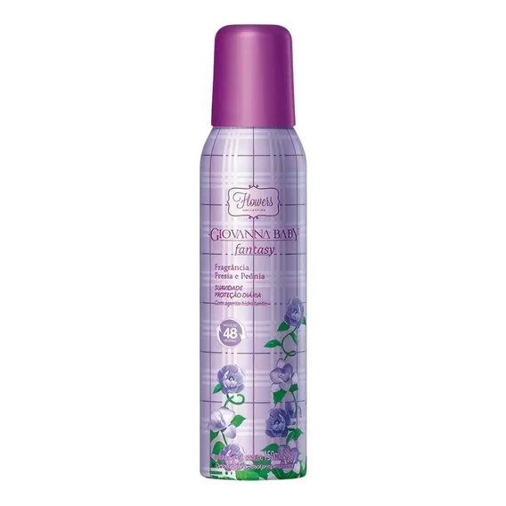 Desodorante Aerosol Giovanna Baby Fantasy 150ml Foto 1
