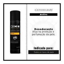 Desodorante Aerosol Giovanna Baby Gb Men Active 150ml Foto mini 2