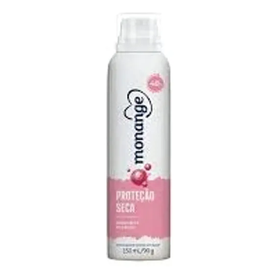 Desodorante Aerosol Proteção Seca 48h Monange 90g Foto 1