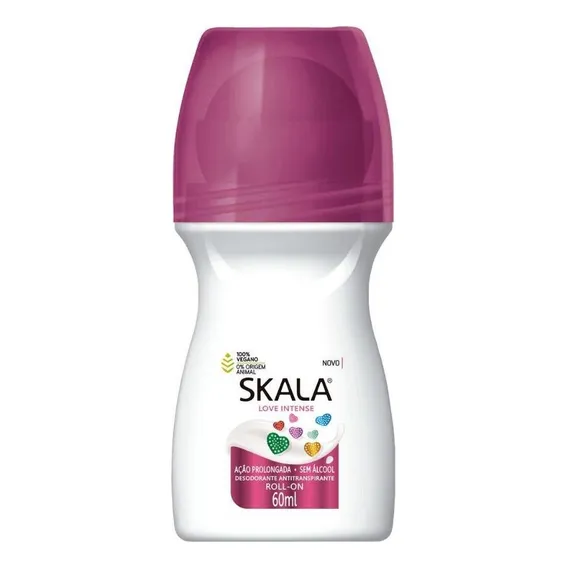 Desodorante Antitranspirante Roll-on Love Intense Skala 60ml Foto 1