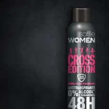 Desodorante Antitranspirante Soffie Cross Edition Women Aerossol Foto mini  3