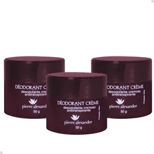 Desodorante Creme Pierre Alexander 50g Kit Com 3 Unidades Foto mini 1