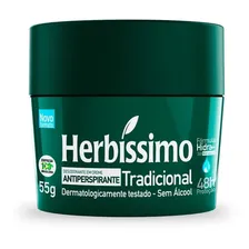 Desodorante Creme Tradicional Herbíssimo 55g Foto mini  2