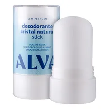 Desodorante Crystal Stick Sensitive Alva 120g Natural Vegano Foto mini 4