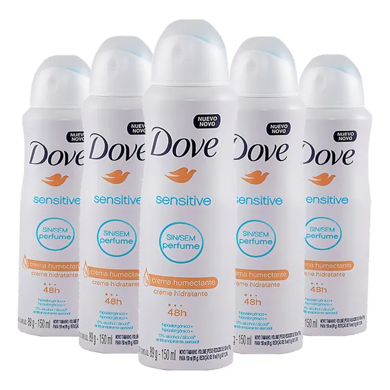 Desodorante Dove Sensitive Foto 1