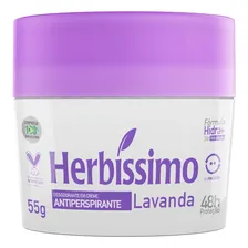 Desodorante Herbissimo Lavanda Creme 55g Atacado Foto  mini 1