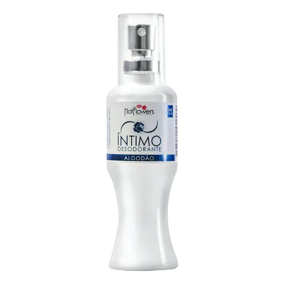 Desodorante Intimo Aroma Algodão 35ml Hot Flowers Foto 1